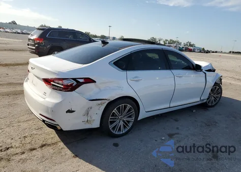 2017 Genesis G80 Base из США, поврежденный, VIN KMHGN4JE9HU171783